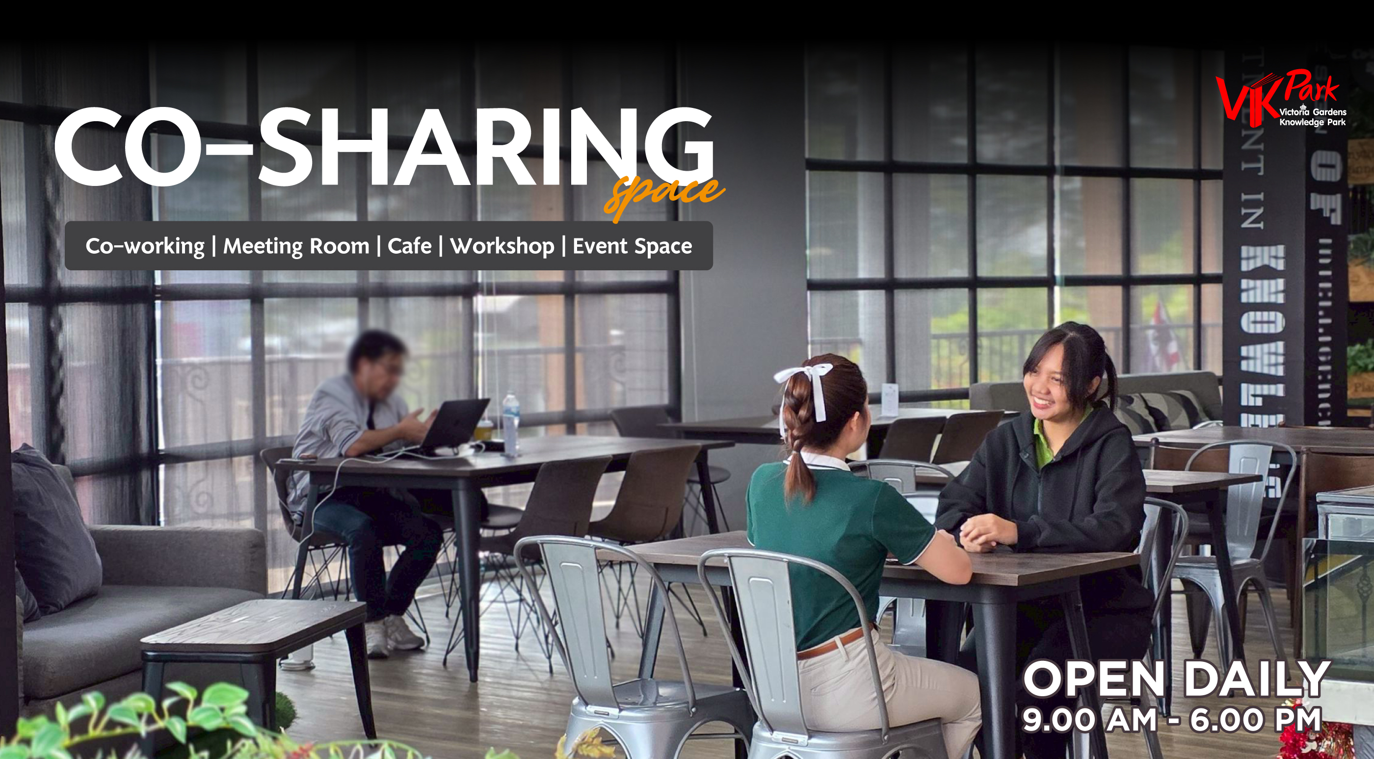 CO-SHARING SPACE at VK Park อุทยานการเรียนรู้
